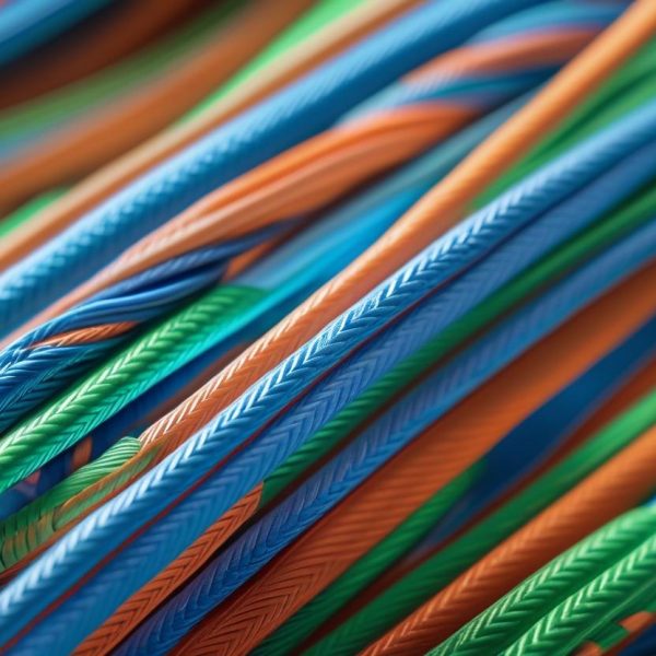 پوشش پلی‌اتیلنی کابل‌های تلفن و شبکه