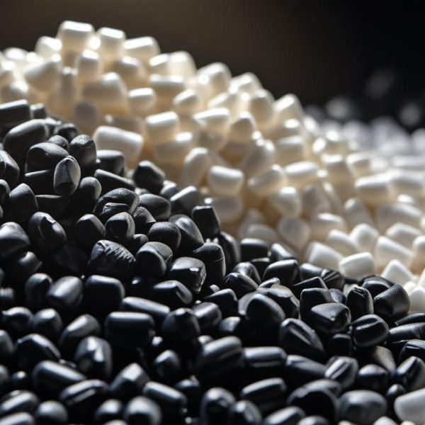 مستربچ‌های پلی‌اتیلنی مشکی و سفید